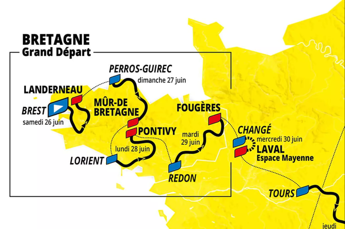 Tour de france 2021 BRETAGNE