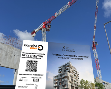 Barraine Immo révolutionne ses chantiers avec des panneaux connectés