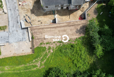 A VENDRE BREST SAINT-MARC TERRAIN 688 M² VIABILISÉ LIBRE DE CONSTRUCTEUR