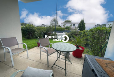 A VENDRE   RELECQ KERHUON  T2   TERRASSE   JARDIN ET PARKING PRIVATIF   RT2012