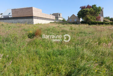 Terrain Plouescat :  828 m² Libre de constructeur