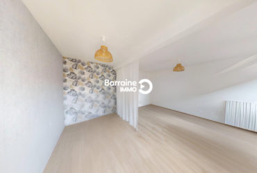 EXCLUSIVITÉ BREST LE GUELMEUR APPARTEMENT T1 de 32 M² VENDU MEUBLE BALCON ASCENSEUR PARKING PRIVE