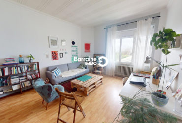 EXCLUSIVITÉ A VENDRE BREST SAINT MICHEL APPARTEMENT T2 58.99 M² LOCATAIRE EN PLACE