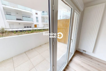 LORIENT CENTRE – APPARTEMENT T2 NEUF de 44m² – TERRASSE 12m² ET PARKING PRIVE